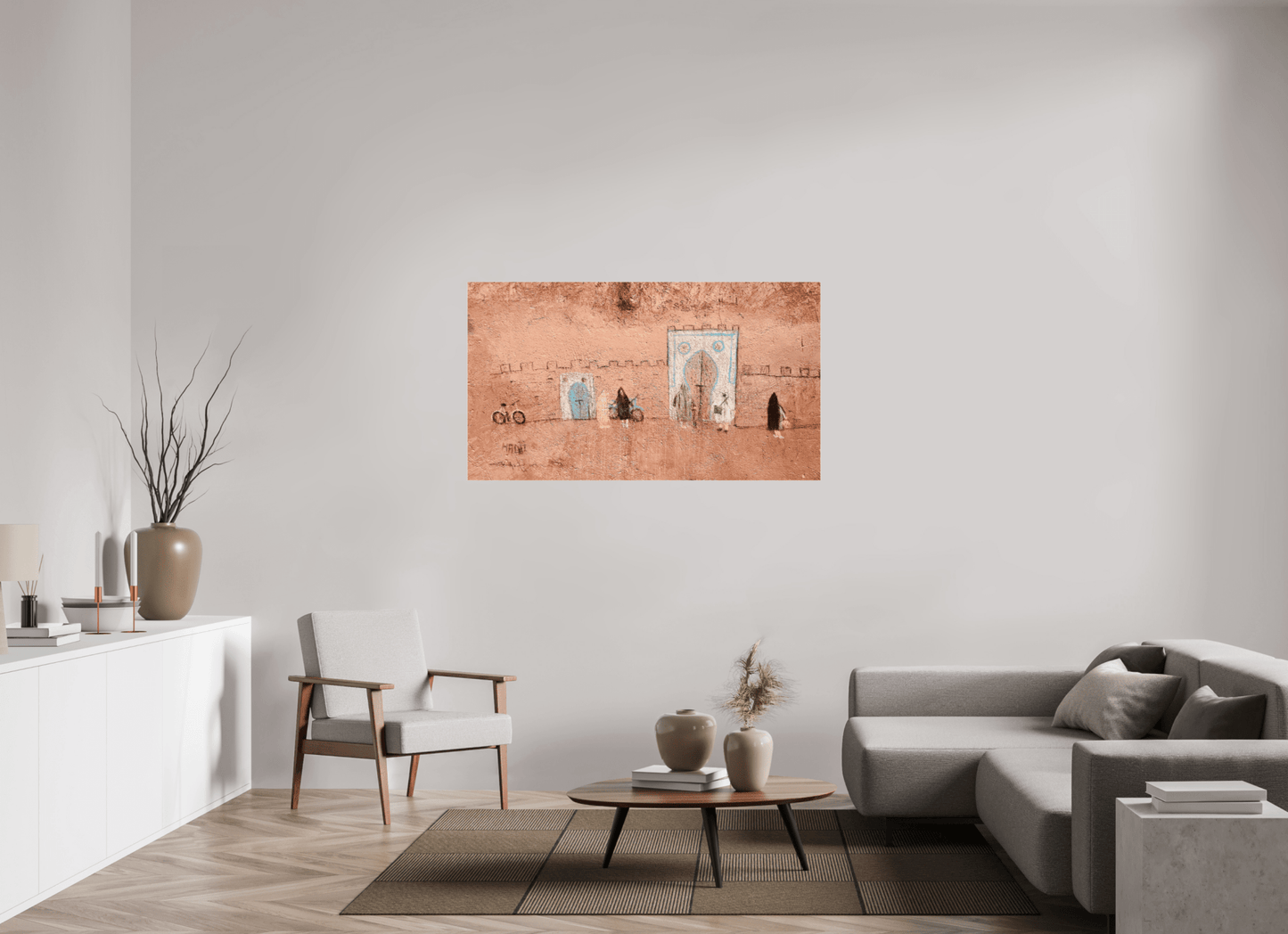 Life in the Medina Vol. 1 - Photo Art Print under Acrylic Glass, Fine Art Edition - Colors of Marrakech - Photo Art Gallery