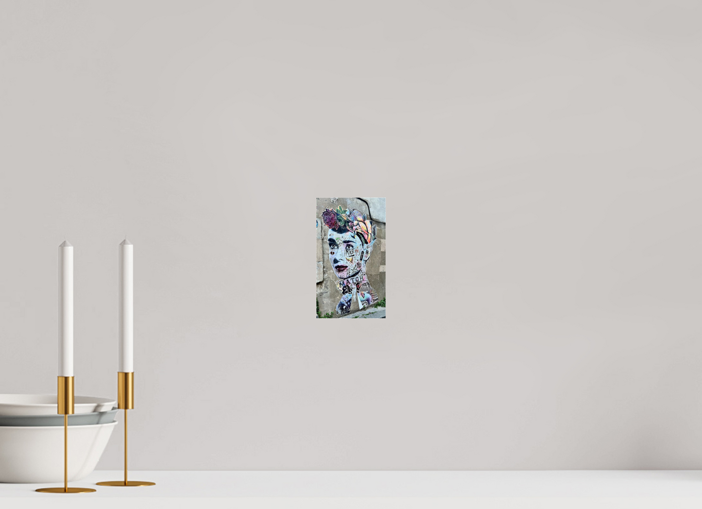 10 x 17,4 cm, Photo Print Under Acrylic Glass Free Lady from Montmartre - Paris Street Pop Art Vol. 2 - Photo by J. Schleenbecker, Copyright 2025