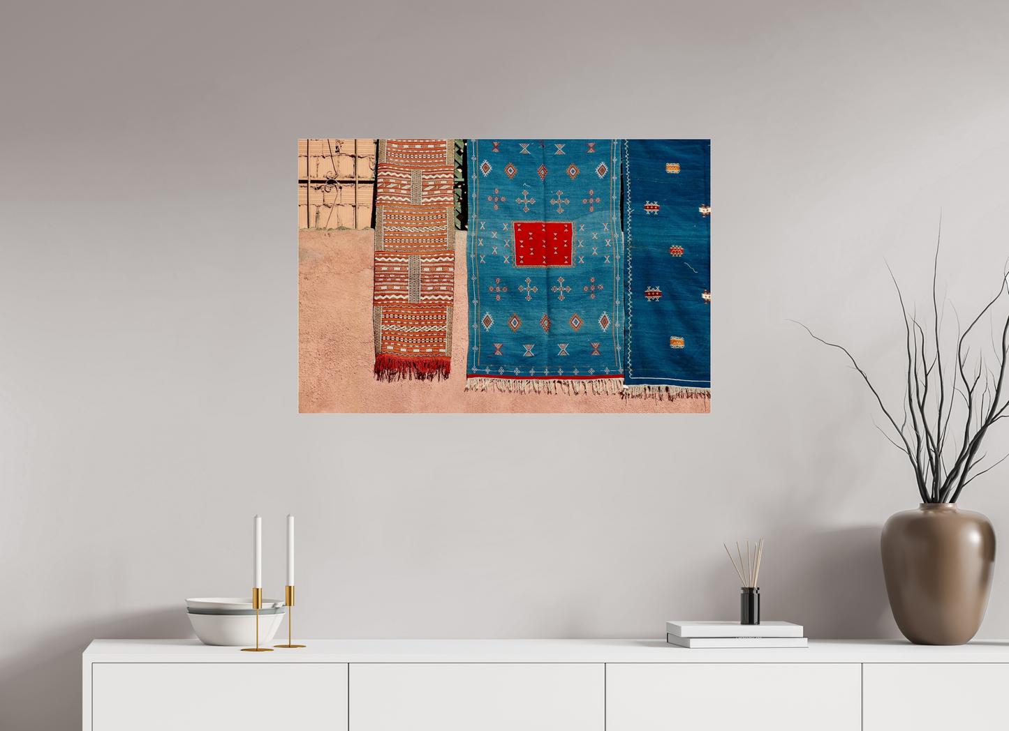 90 x 60 cm, Photo Print Under Acrylic Glass Colors of Marrakech Vol. 7 - Fine Art Photo Print under Acrylic Glass