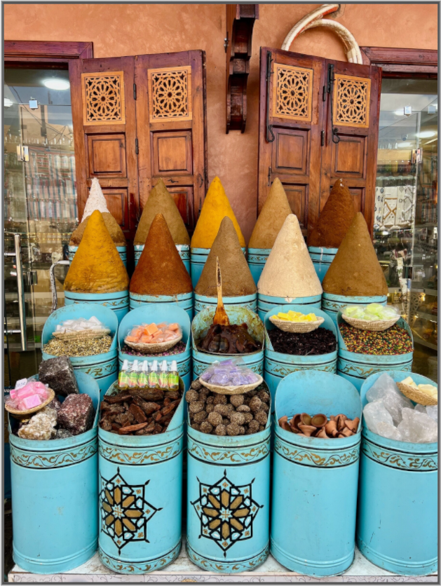 Colors and Spices Vol. 7; Photo Art Print under Acrylic Glass with Art Box Frame 50 mm Aluminium