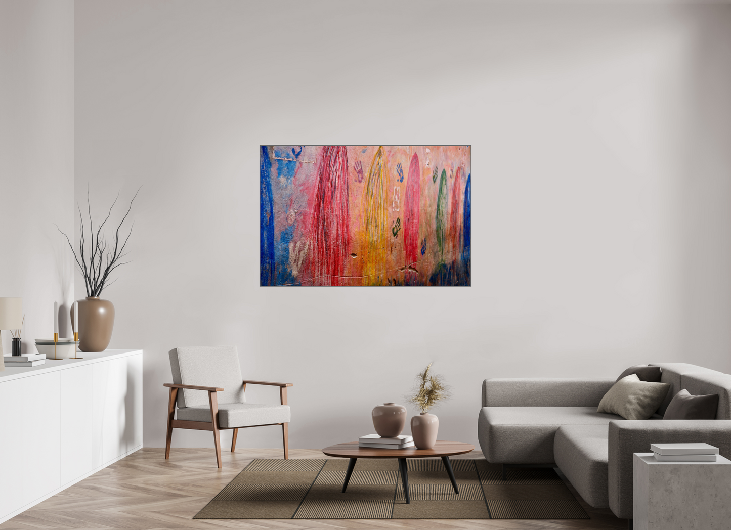 150 x 100 cm, Art Box 50 mm - Aluminium Rahmen - Foto-Abzug hinter Acrylglas - printed and designed by Whitewall Colors of Marrakech Vol 5; Fine Art Photo  Print under Acrylic Glass