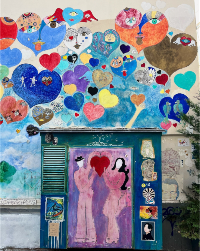 Main image In Love with Paris Montmartre - Paris Street Art Vol. 1; Collection "Montmartre meets Marrakech"