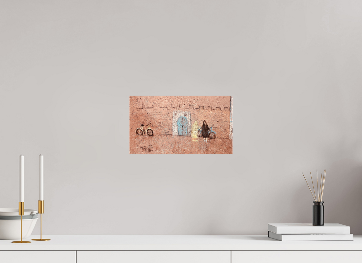 32 x 18 cm, Photo Print Under Acrylic Glass Life in the Medina Vol. 2 - Photo Art Print under Acylic Glass
