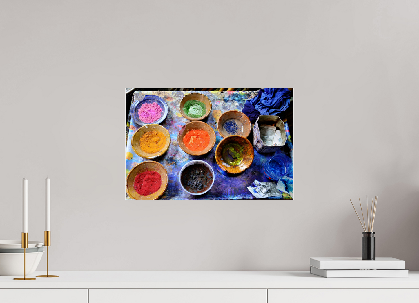 45 x 30 cm, Photo Print Under Acrylic Glass Colors of Marrakech Vol. 6; Photo Art Print under Acrylic Glass,