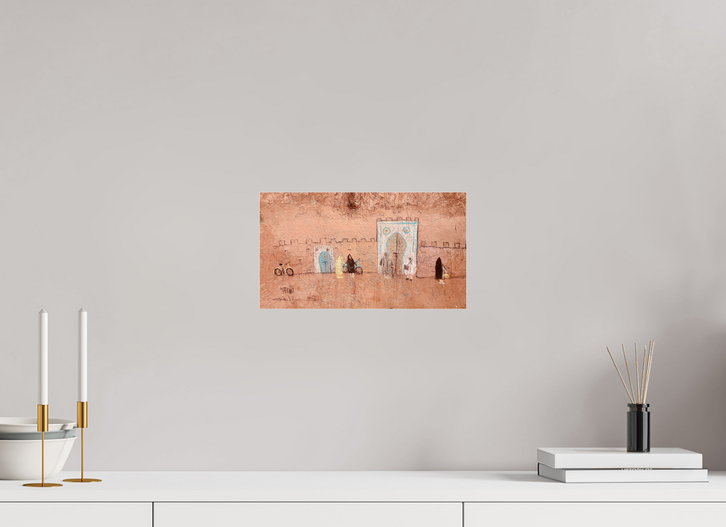 Life in the Medina Vol. 1 - Photo Art Print under Acylic Glass