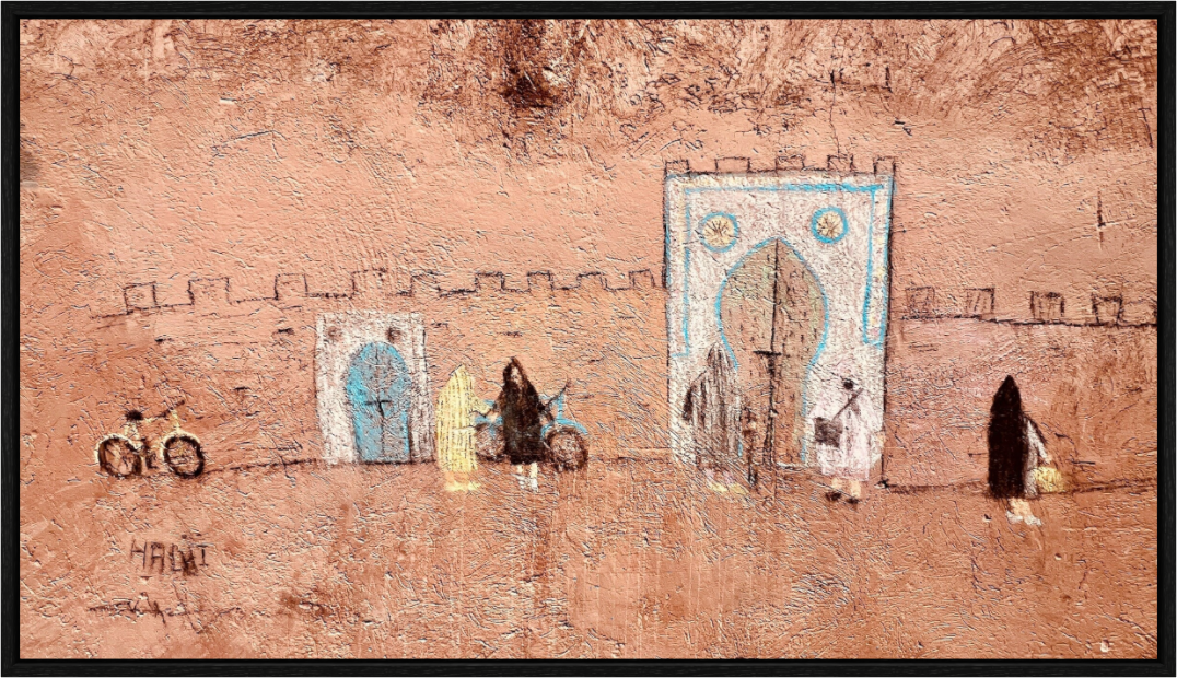 Main image Life in the Medina Vol. 1 - Photo Art Print under Acrylic Glass