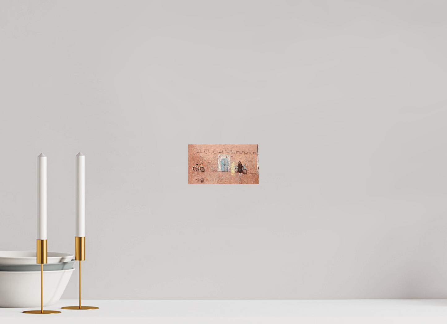 16 x 9 cm, Photo Print Under Acrylic Glass Life in the Medina Vol. 2 - Photo Art Print under Acylic Glass