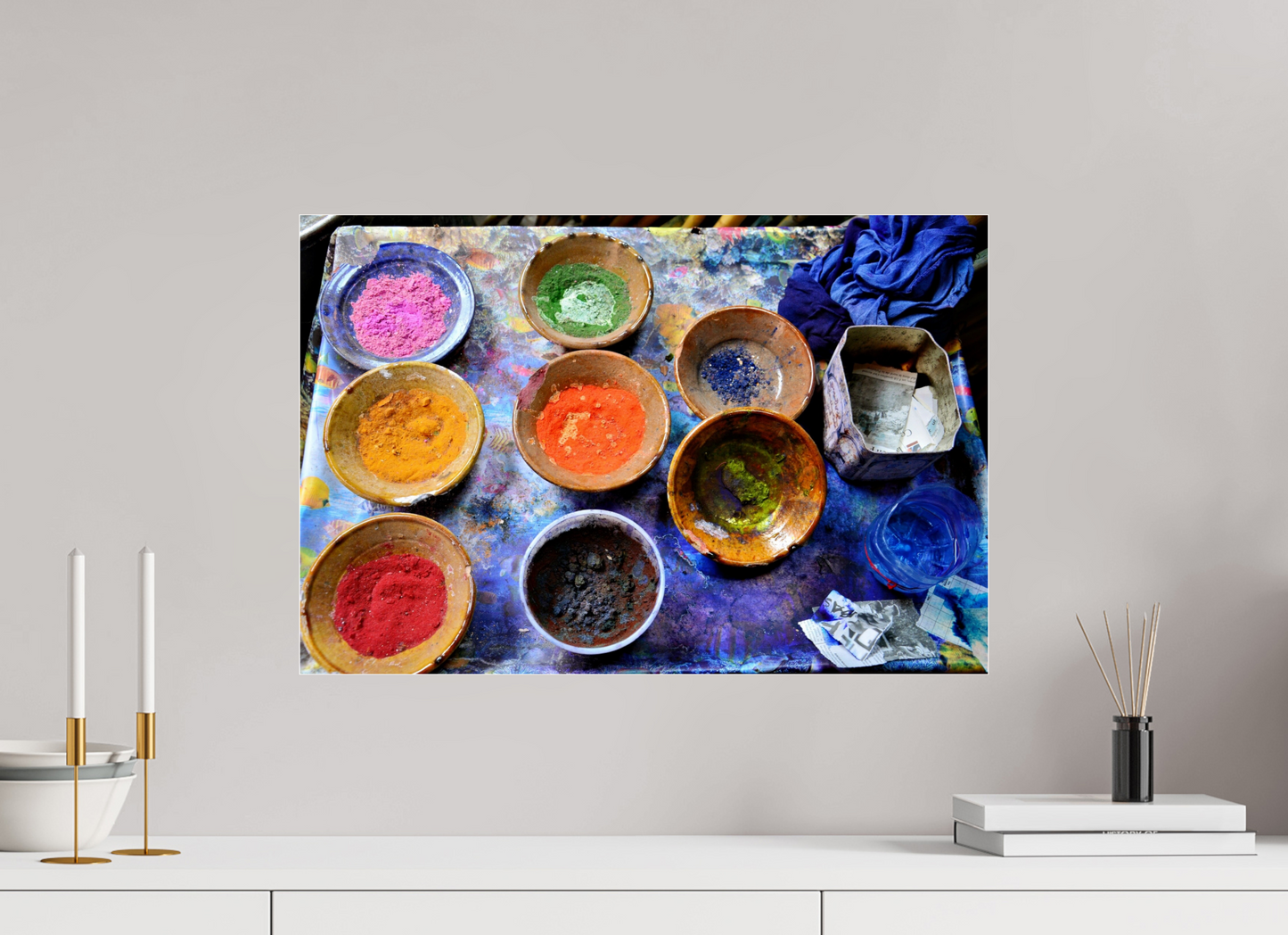 60 x 40 cm, Photo Print Under Acrylic Glass Colors of Marrakech Vol. 6; Photo Art Print under Acrylic Glass,