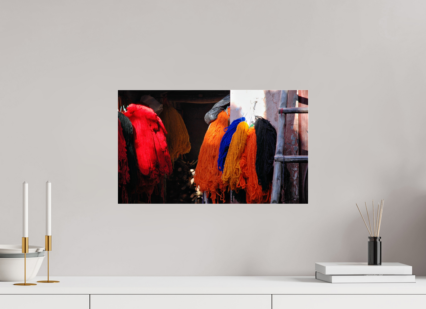 50,2 x 30 cm, Photo Print Under Acrylic Glass Colors of Marrakech Vol.1 - Fine Art Photo Print under Acrylic Glass