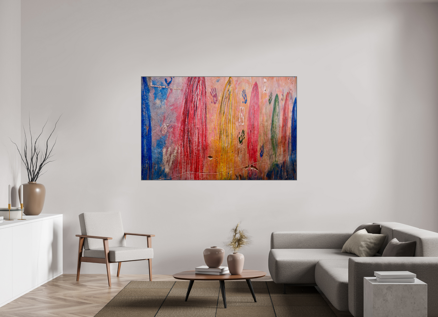 180 x 120 cm, Art Box 50 mm - Aluminium Rahmen - Foto-Abzug hinter Acrylglas - printed and designed by Whitewall Colors of Marrakech Vol 5; Fine Art Photo  Print under Acrylic Glass