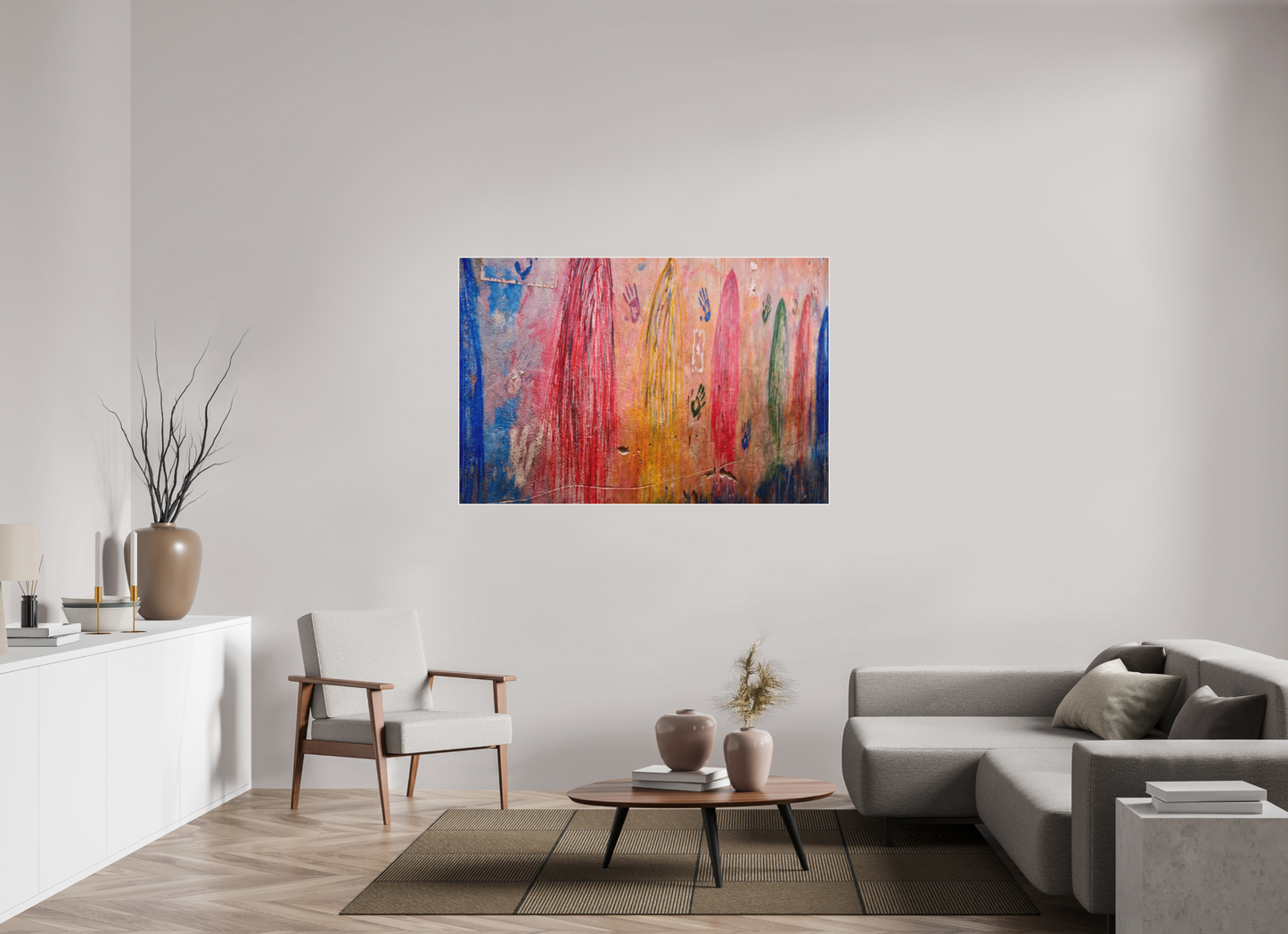 150 x 100 cm, Foto Abzug hinter Acrylglas Matt; Art Box aus Massivholz 4 mm Ahorn weiß Colors of Marrakech Vol 5; Fine Art Photo  Print under Acrylic Glass