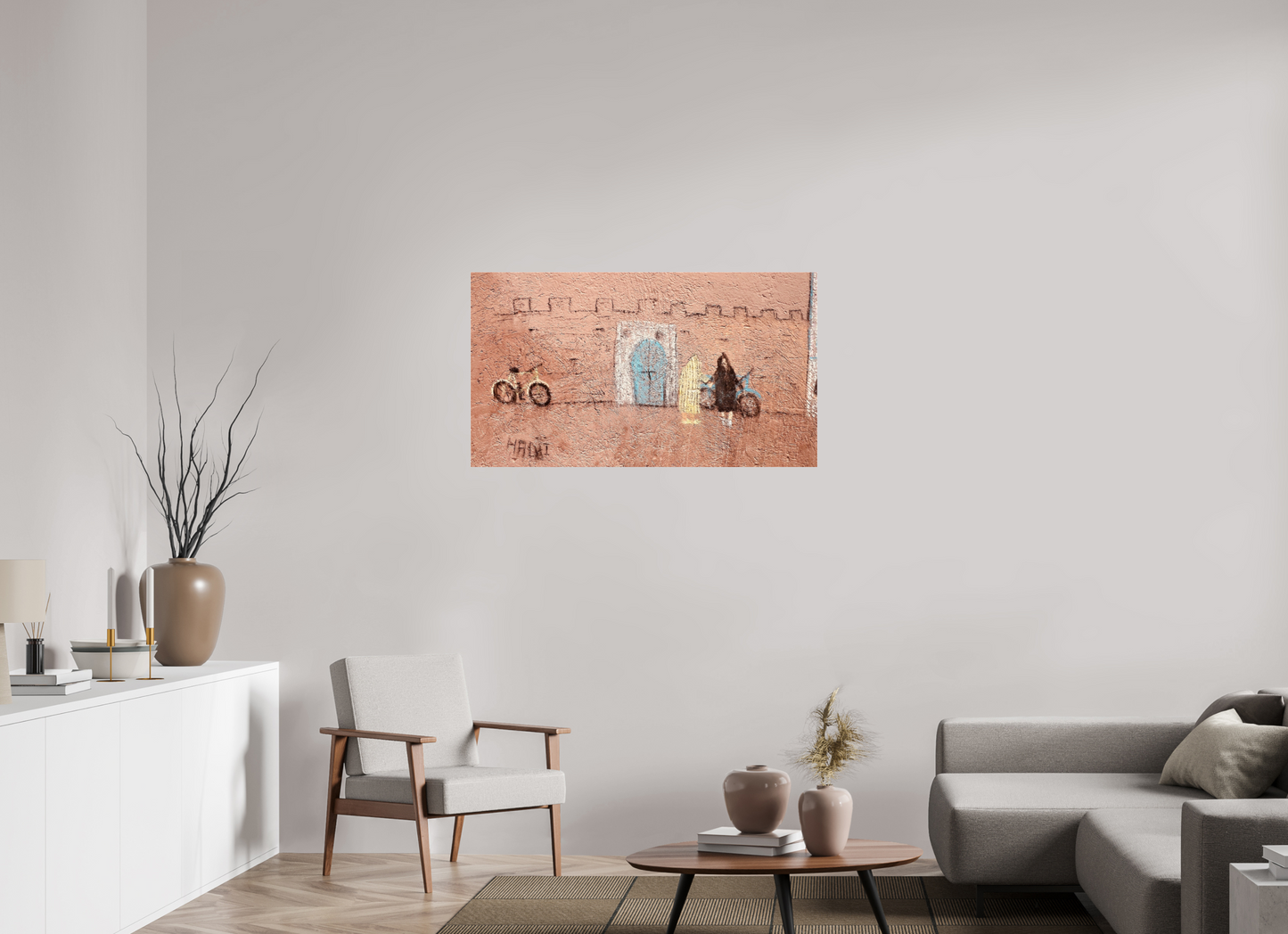 112 x 63 cm, Photo Print Under Acrylic Glass Life in the Medina Vol. 2 - Photo Art Print under Acylic Glass