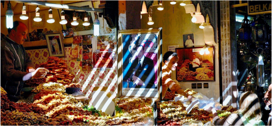 Main image Oriental Sweets & Candy Shop Vol. 1, Photo Art Print under Acrylic Glass