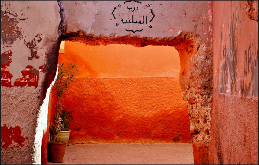 Main image The Souks of Marrakech Vol. 4; Photo Art Print under Acrylic Glass; various frame options