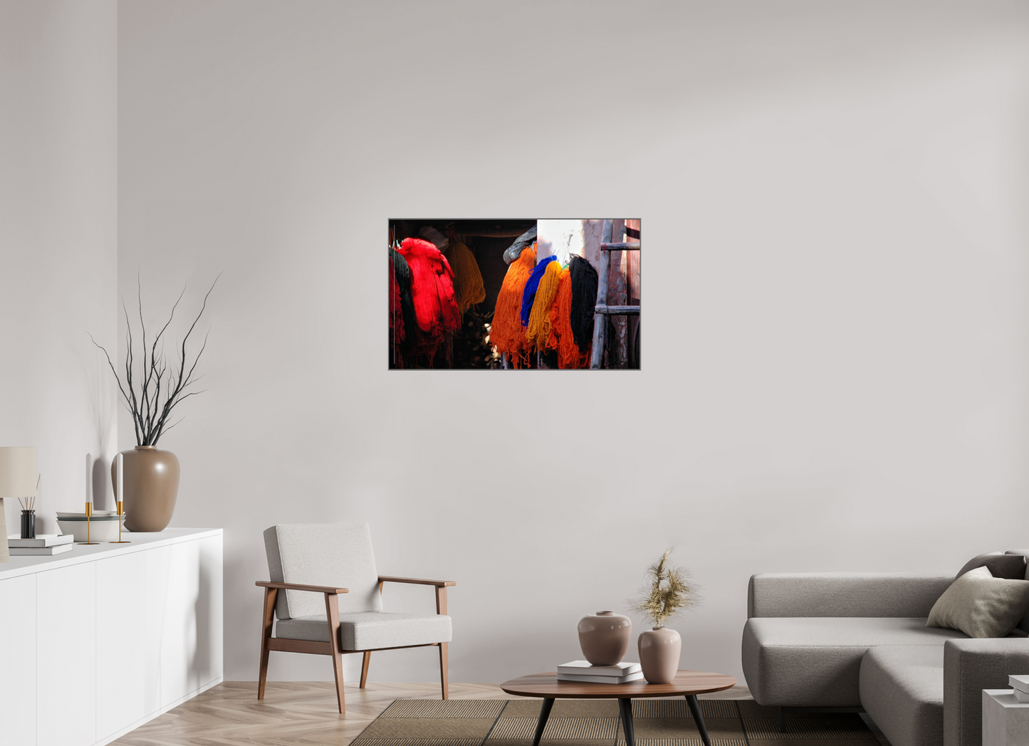 100,4 x 60 cm, Art Box 50 mm - Aluminium Rahmen - Foto-Abzug hinter Acrylglas - printed and designed by Whitewall Colors of Marrakech Vol.1 - Fine Art Photo Print under Acrylic Glass