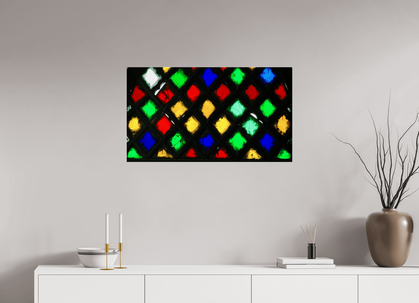 Colors of Marrakech — Oriental Mosaik, Medina; Fine Art Photo Print on Acrylic Glass - Colors of Marrakech - Photo Art Gallery