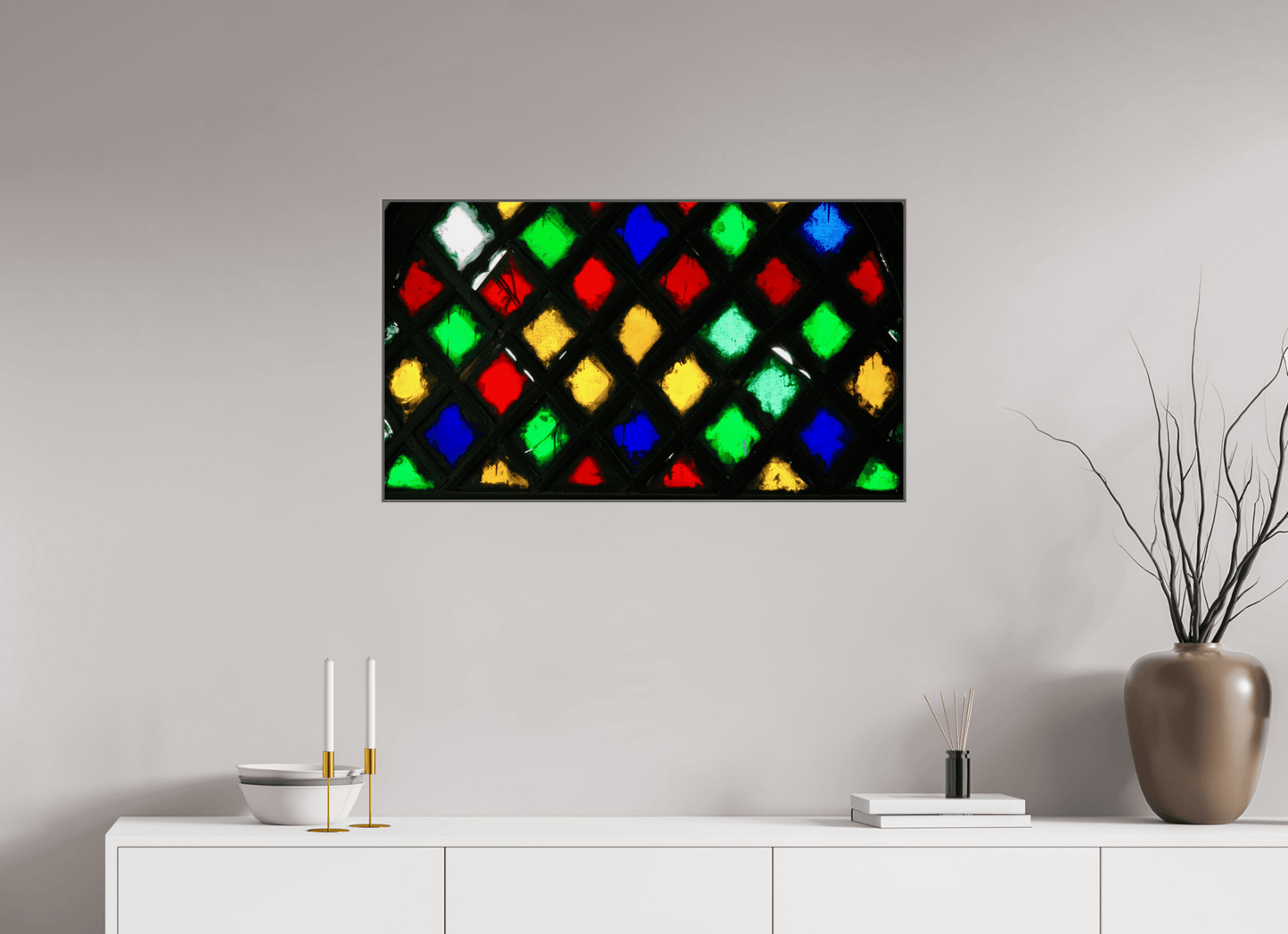 Colors of Marrakech — Oriental Mosaik, Medina; Fine Art Photo Print on Acrylic Glass - Colors of Marrakech - Photo Art Gallery