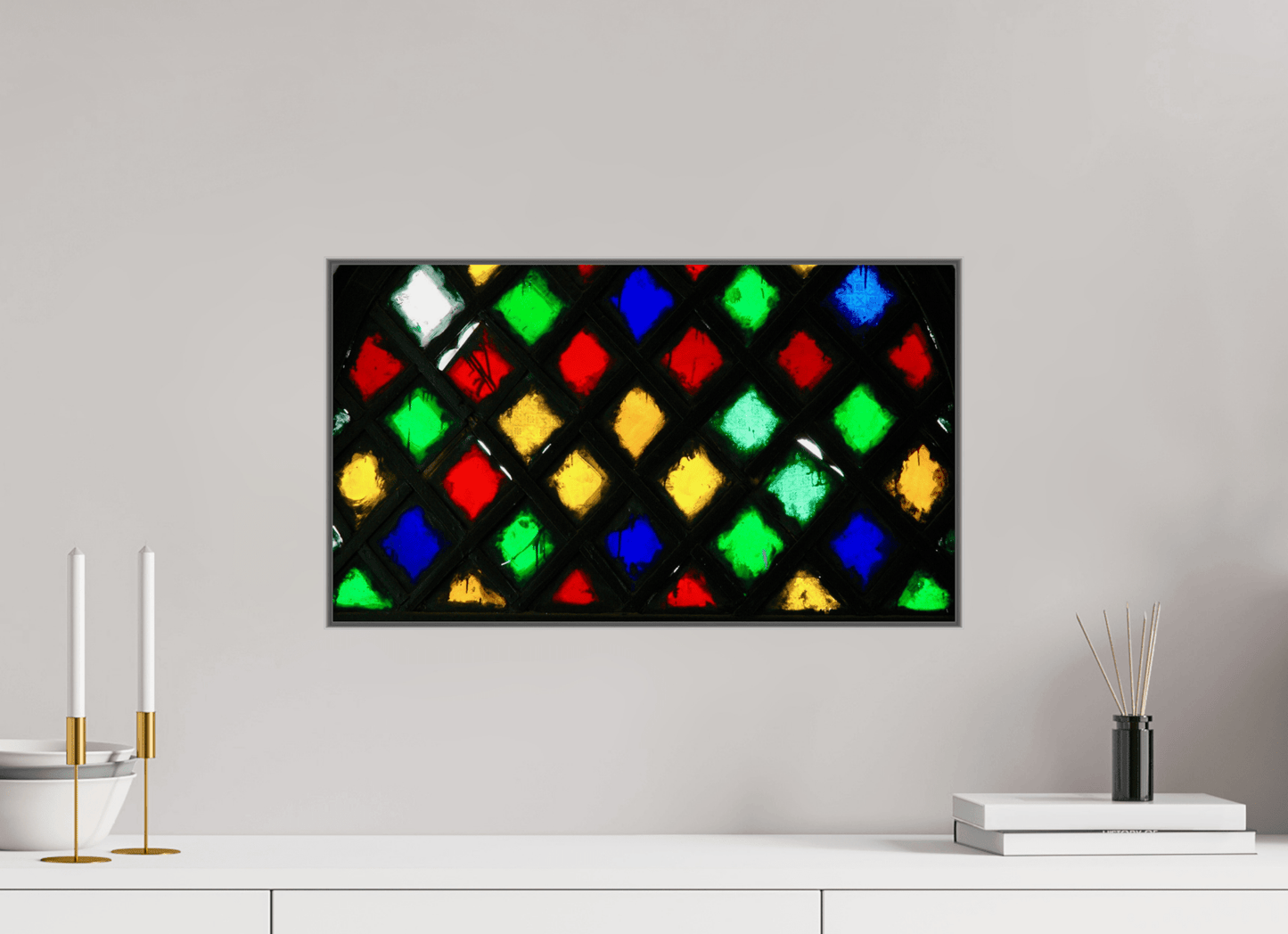 Colors of Marrakech — Oriental Mosaik, Medina; Fine Art Photo Print on Acrylic Glass - Colors of Marrakech - Photo Art Gallery