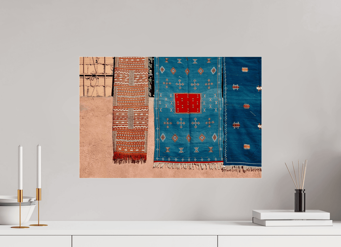 Colors of Marrakech Vol. 7 - Fine Art Photo Print under Acrylic Glass - Colors of Marrakech - Photo Art Gallery