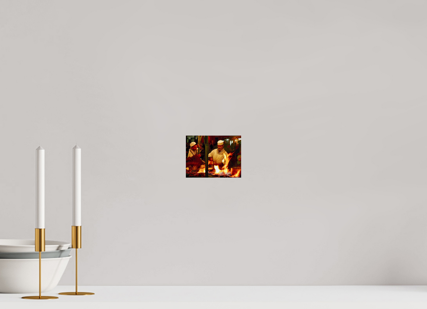 13,1 x 10 cm, Photo Print Under Acrylic Glass Marrakech Street Food Market Vol. 5; Photo Art Print under Acrylic Glass;