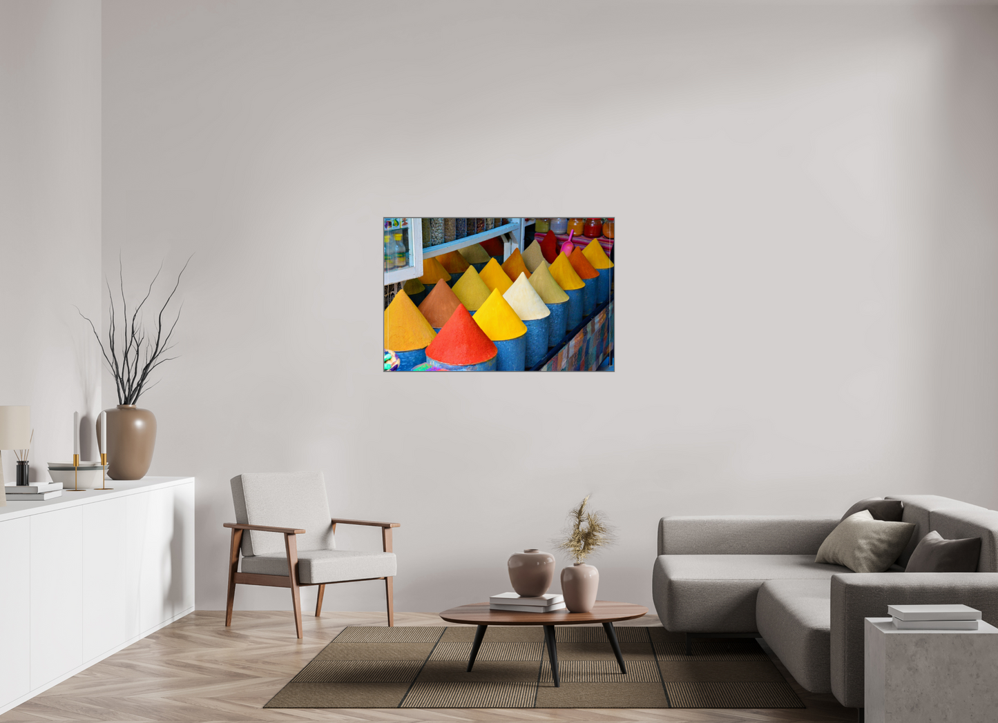 120 x 80 cm, Art Box 50 mm - Aluminium Rahmen - Foto-Abzug hinter Acrylglas - printed and designed by Whitewall Colors and Spices Vol. 4; Photo Art Print on Acrylic Glass; Art Box Frame 50 mm Aluminum; Photo by J. Schleenbecker; Copyright 2025;