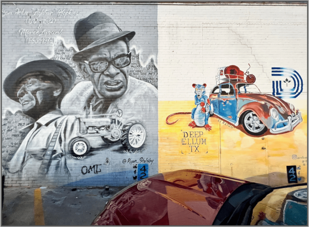 Deep Ellum TX Street Art Vol. 1 - Collection "Graffiti Street Art meets Marrakech" - Photo Art print under Acrylic Glass; - Colors of Marrakech - Photo Art Gallery