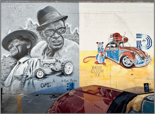 Deep Ellum TX Street Art Vol. 1 - Collection "Graffiti Street Art meets Marrakech" - Photo Art print under Acrylic Glass; - Colors of Marrakech - Photo Art Gallery
