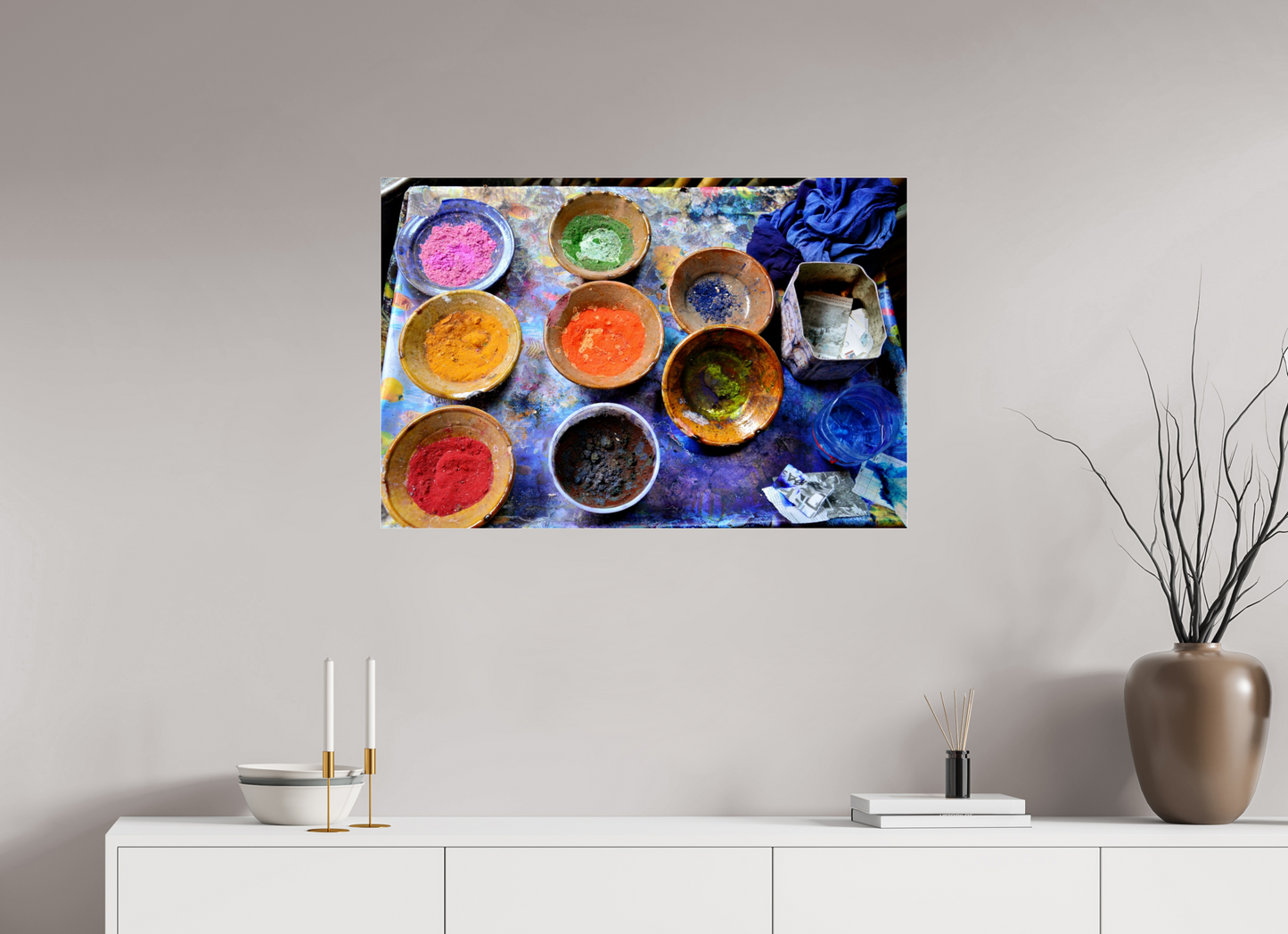 90 x 60 cm, Photo Print Under Acrylic Glass Colors of Marrakech Vol. 6; Photo Art Print under Acrylic Glass,