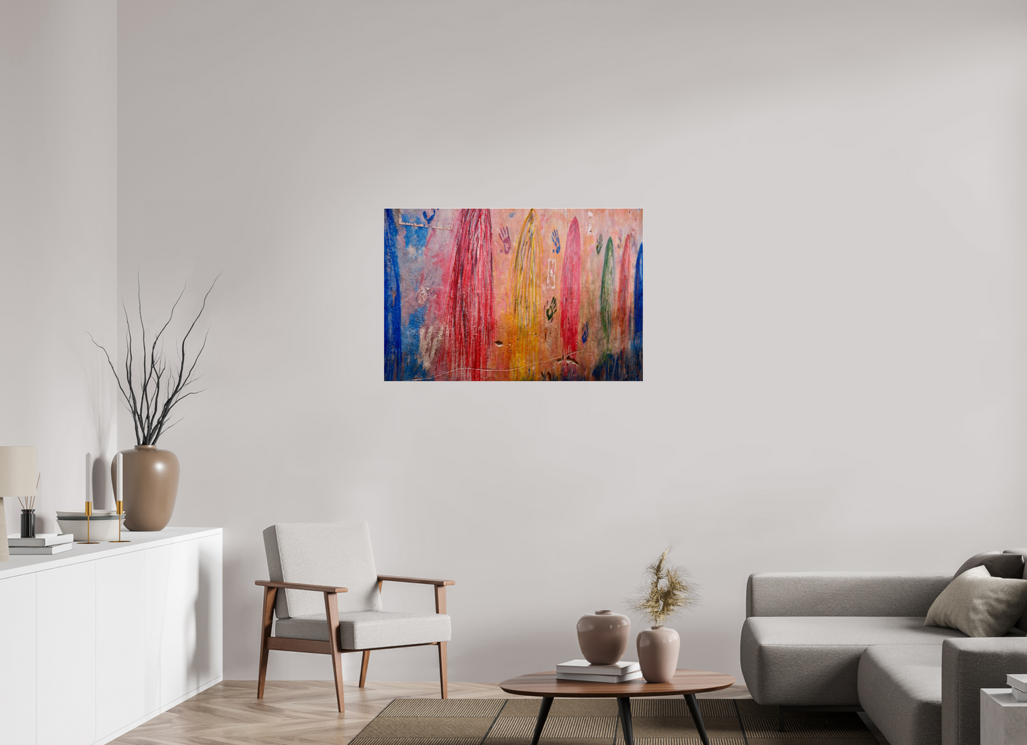 105 x 70 cm, Foto-Abzug hinter Acryl Glas - Echtholz-Rahmen Eiche schwarz Colors of Marrakech Vol 5; Fine Art Photo  Print under Acrylic Glass