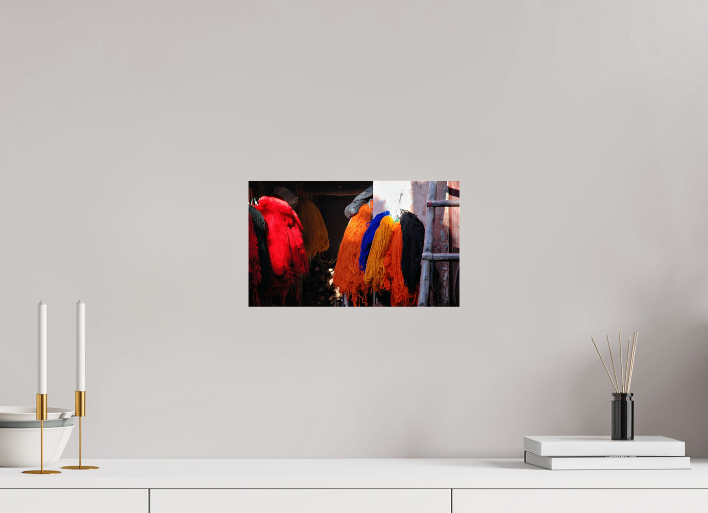 33,5 x 20 cm, Photo Print Under Acrylic Glass Colors of Marrakech Vol.1 - Fine Art Photo Print under Acrylic Glass