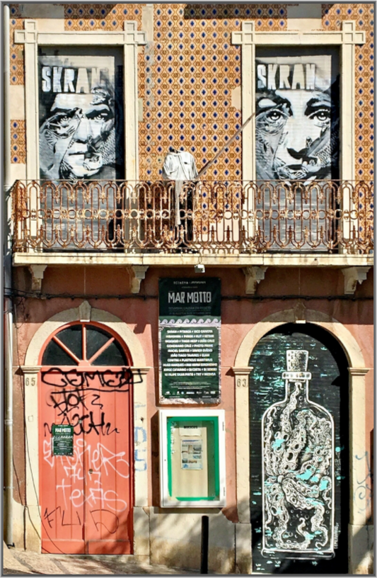 Main image Magic Lisboa Vol. 1 - Collection "Graffiti Street Art Meets Marrakech"; Photo Art Probt under Acrylic Glass