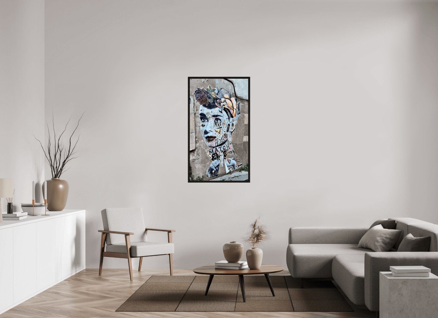 Free Lady from Montmartre - Street Pop Art Vol. 2 - Fine Art Photo Print under Acrylic Glass - Colors of Marrakech - Photo Art Gallery