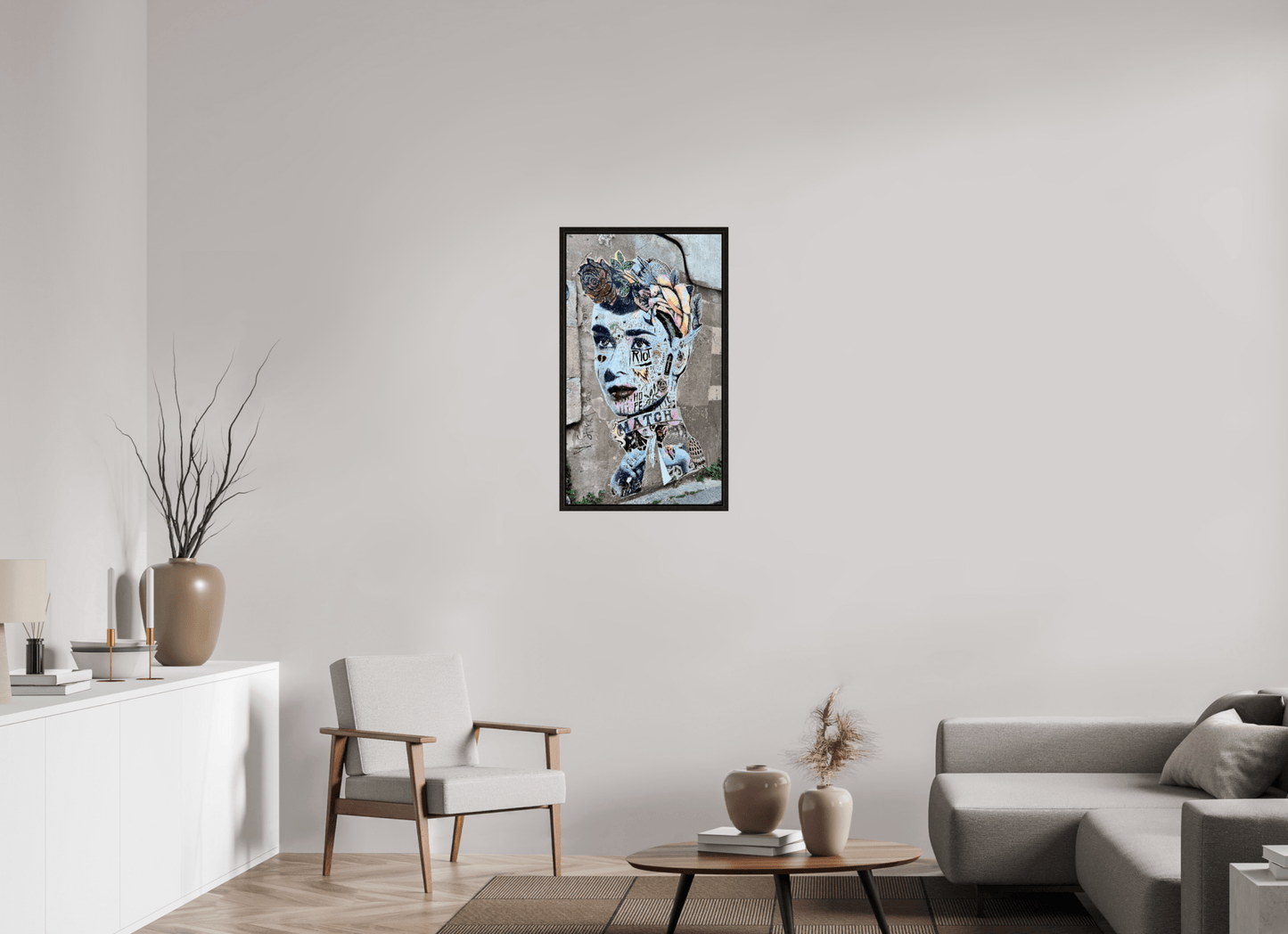 Free Lady from Montmartre - Street Pop Art Vol. 2 - Fine Art Photo Print under Acrylic Glass - Colors of Marrakech - Photo Art Gallery