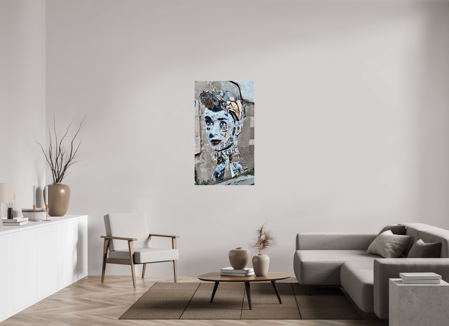 Free Lady from Montmartre - Street Pop Art Vol. 2 - Fine Art Photo Print under Acrylic Glass - Colors of Marrakech - Photo Art Gallery