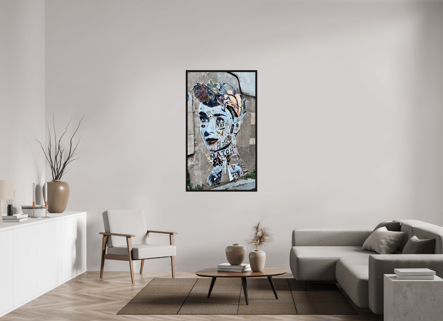 Free Lady from Montmartre - Street Pop Art Vol. 2 - Fine Art Photo Print under Acrylic Glass - Colors of Marrakech - Photo Art Gallery