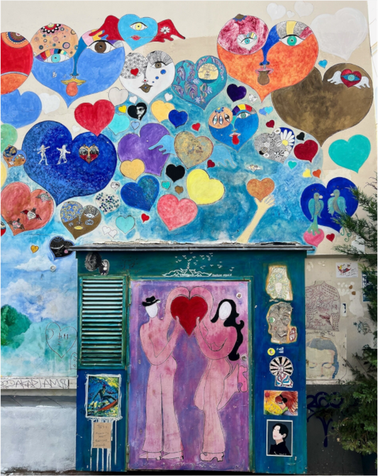 In Love with Montmartre - Paris Street Art Vol. 1 - Montmartre meets Marrakech Collection - Colors of Marrakech - Photo Art Gallery