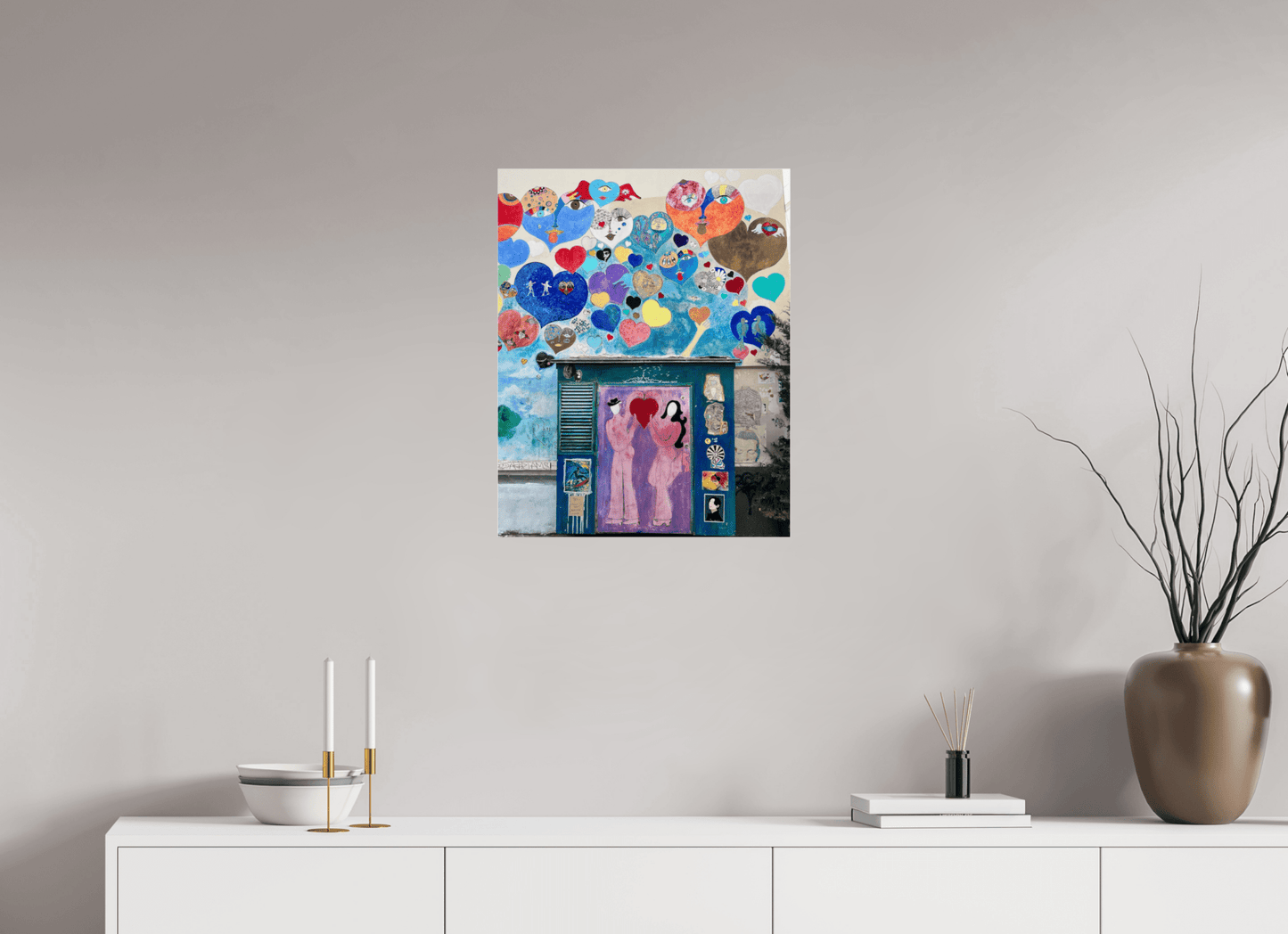 In Love with Montmartre - Paris Street Art Vol. 1 - Montmartre meets Marrakech Collection - Colors of Marrakech - Photo Art Gallery