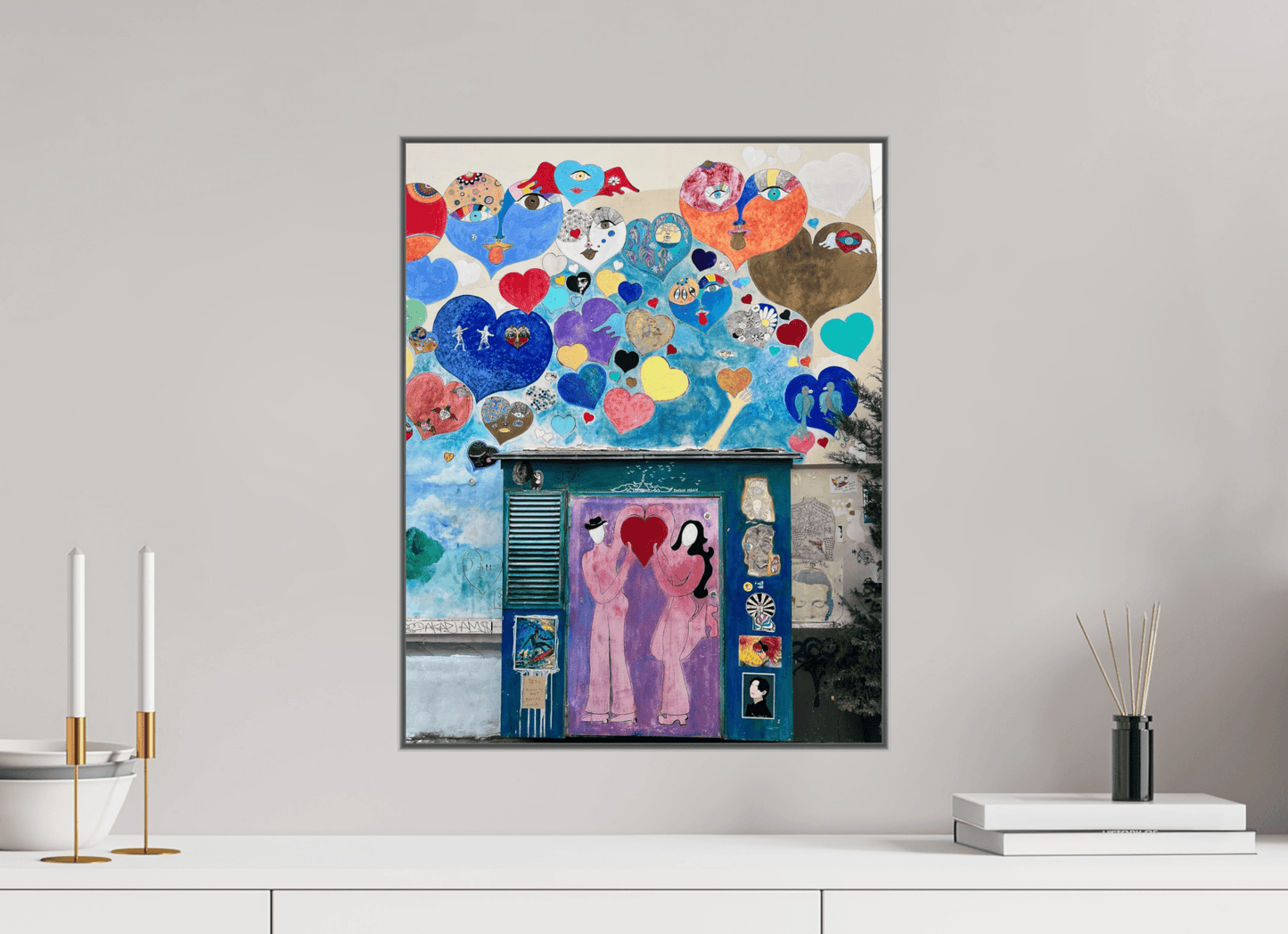 In Love with Montmartre - Paris Street Art Vol. 1 - Montmartre meets Marrakech Collection - Colors of Marrakech - Photo Art Gallery