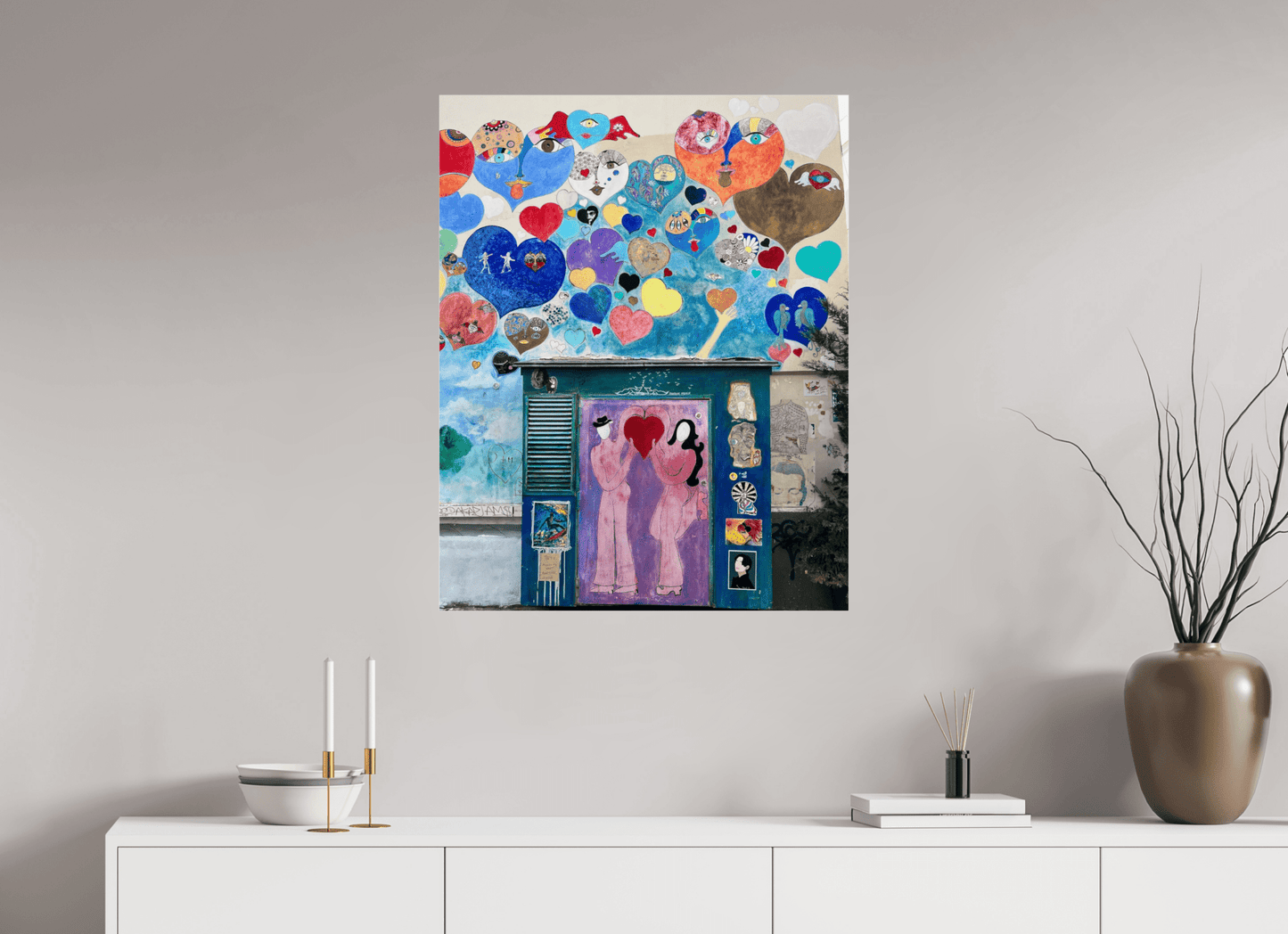 In Love with Montmartre - Paris Street Art Vol. 1 - Montmartre meets Marrakech Collection - Colors of Marrakech - Photo Art Gallery