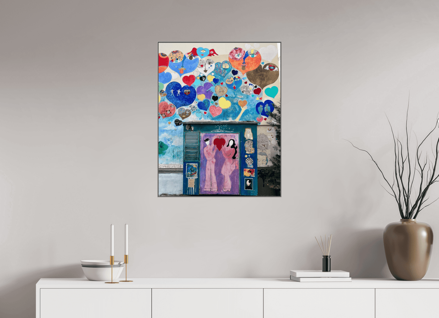 In Love with Montmartre - Paris Street Art Vol. 1 - Montmartre meets Marrakech Collection - Colors of Marrakech - Photo Art Gallery