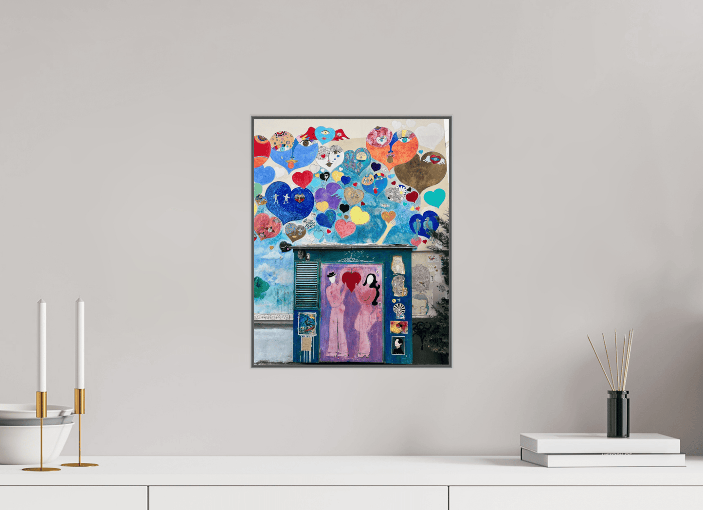 In Love with Montmartre - Paris Street Art Vol. 1 - Montmartre meets Marrakech Collection - Colors of Marrakech - Photo Art Gallery
