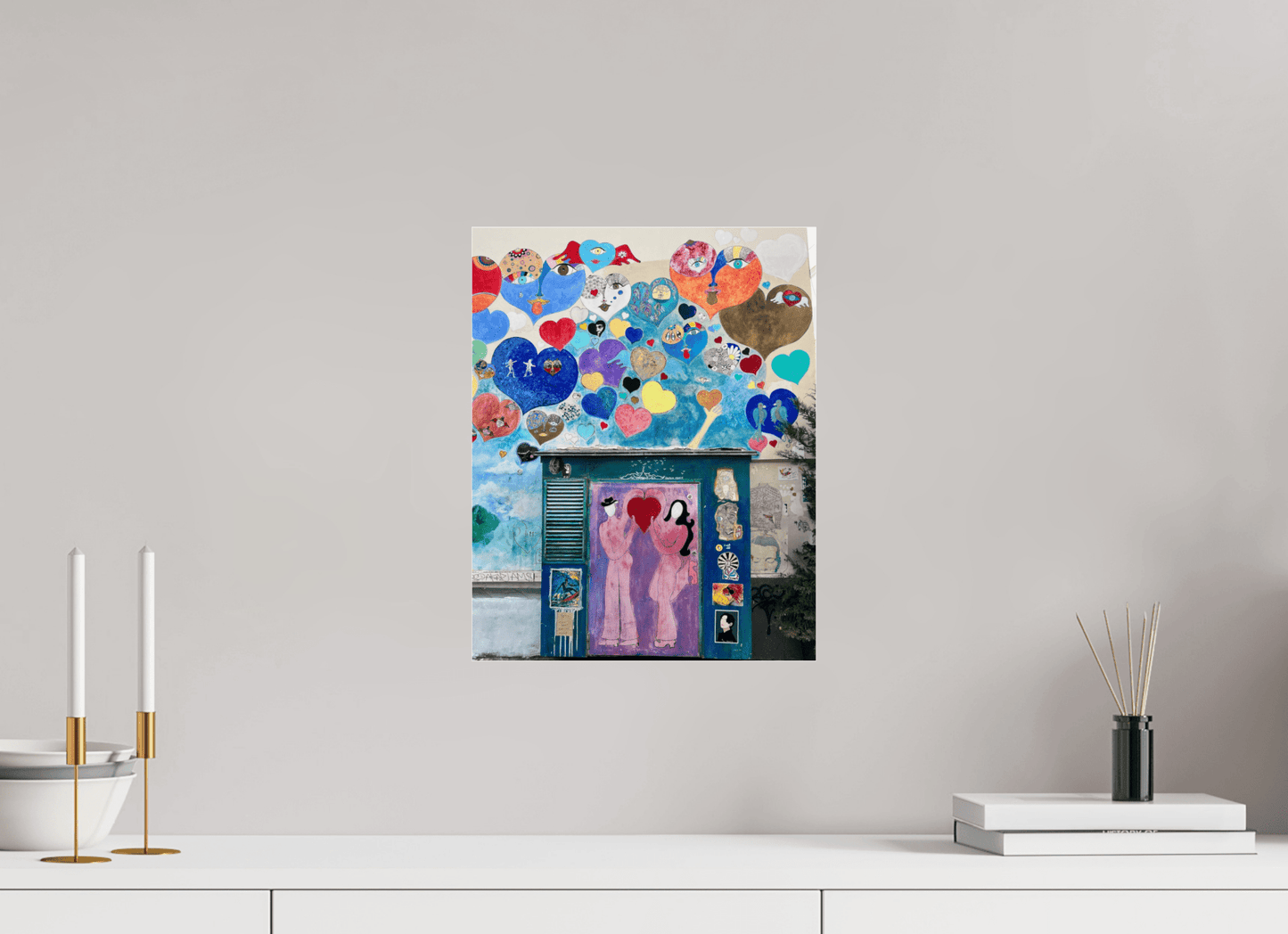 In Love with Montmartre - Paris Street Art Vol. 1 - Montmartre meets Marrakech Collection - Colors of Marrakech - Photo Art Gallery