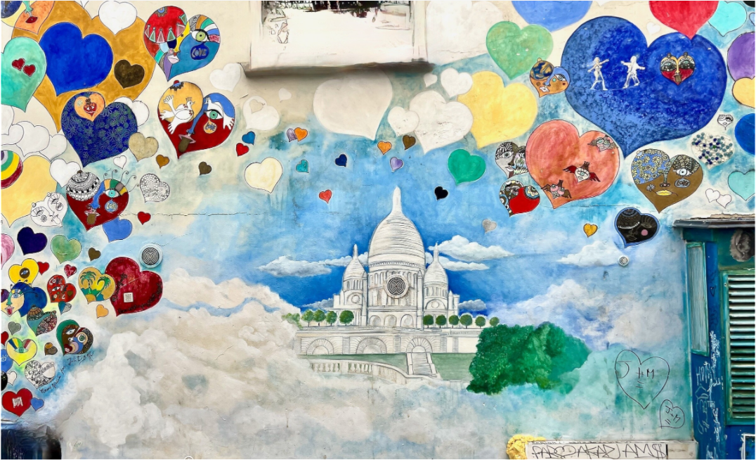In Love with Montmartre Vol. 3 - Paris Street Art - Kollektion "Montmartre meets Marrakech" - Colors of Marrakech - Photo Art Gallery