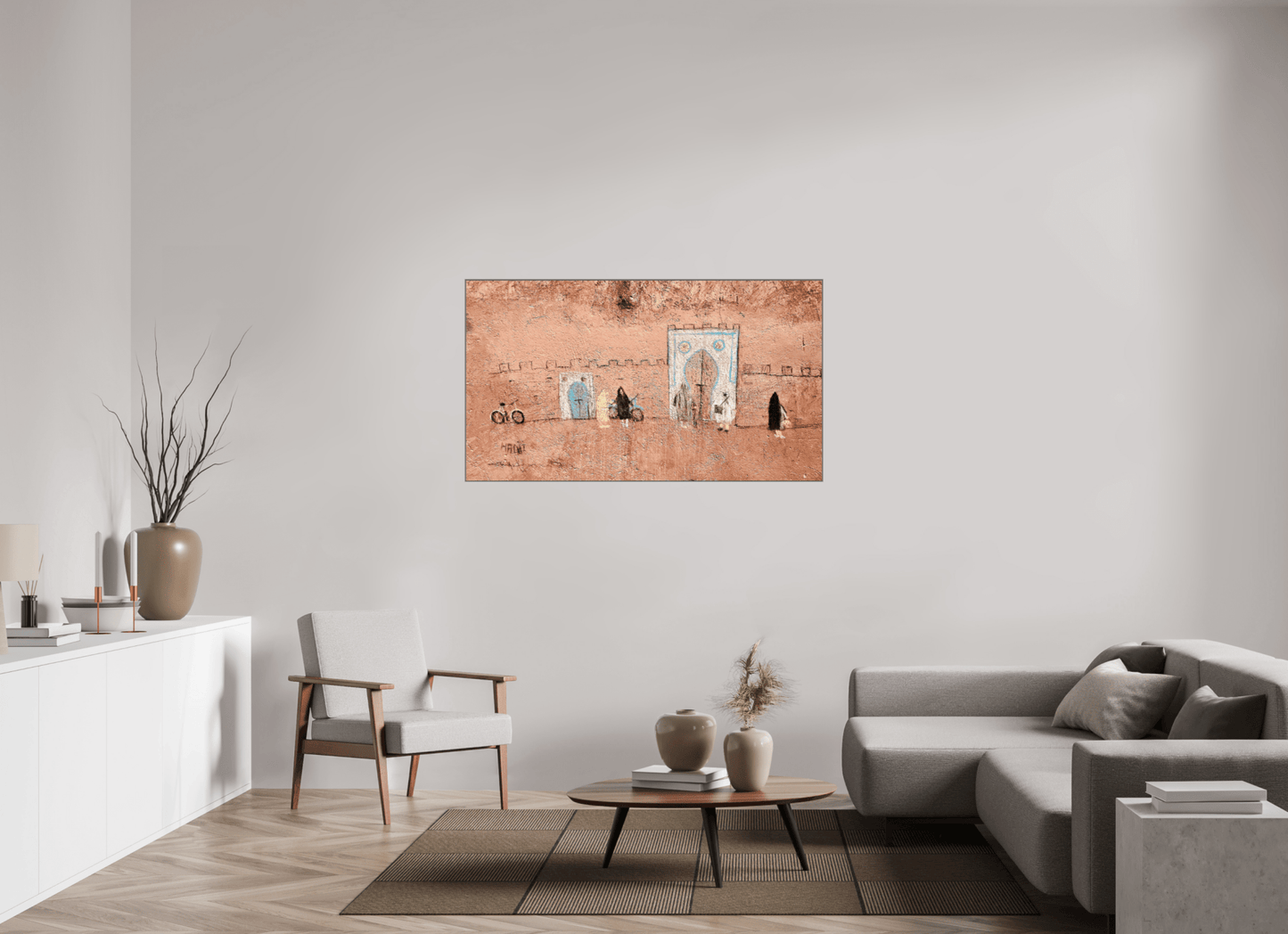 Life in the Medina Vol. 1 - Photo Art Print under Acrylic Glass, Fine Art Edition - Colors of Marrakech - Photo Art Gallery