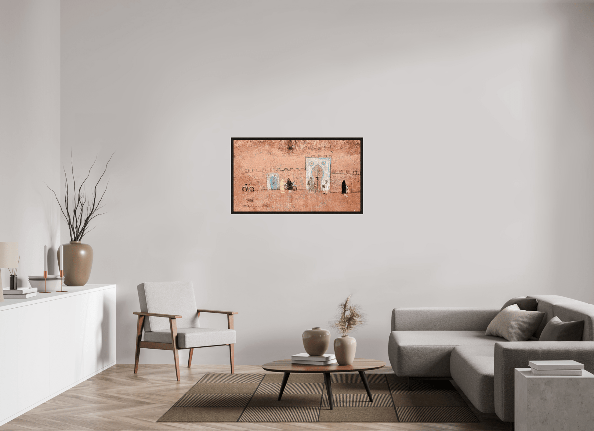 Life in the Medina Vol. 1 - Photo Art Print under Acrylic Glass, Fine Art Edition - Colors of Marrakech - Photo Art Gallery