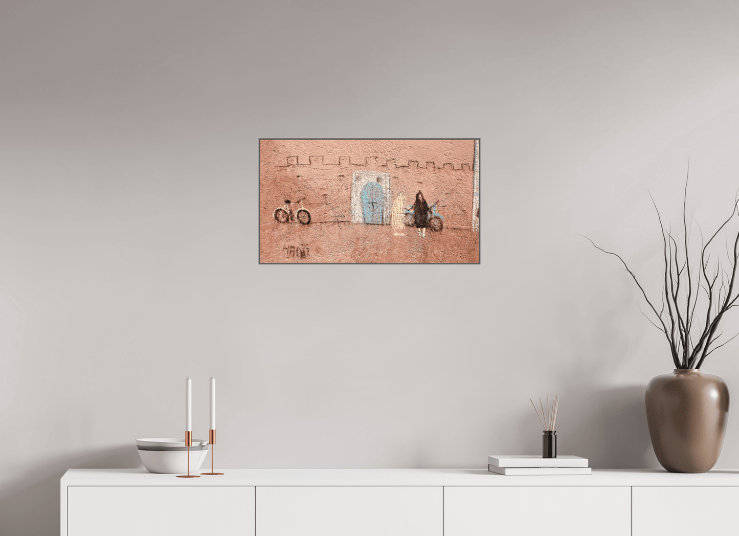 Life in the Medina Vol. 2 - Photo Art Print under Acrylic Glass - Collection "Colors of Marrakech" by J.Schleenbecker - Colors of Marrakech - Photo Art Gallery