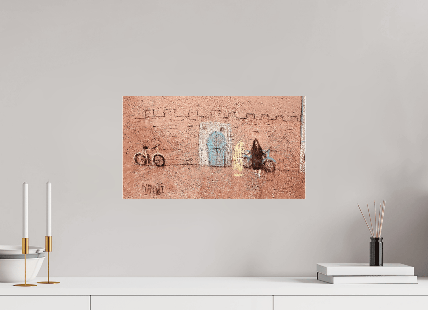 Life in the Medina Vol. 2 - Photo Art Print under Acrylic Glass - Collection "Colors of Marrakech" by J.Schleenbecker - Colors of Marrakech - Photo Art Gallery