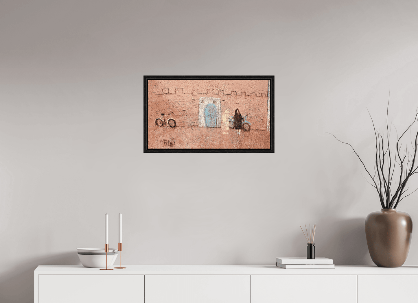 Life in the Medina Vol. 2 - Photo Art Print under Acrylic Glass - Collection "Colors of Marrakech" by J.Schleenbecker - Colors of Marrakech - Photo Art Gallery