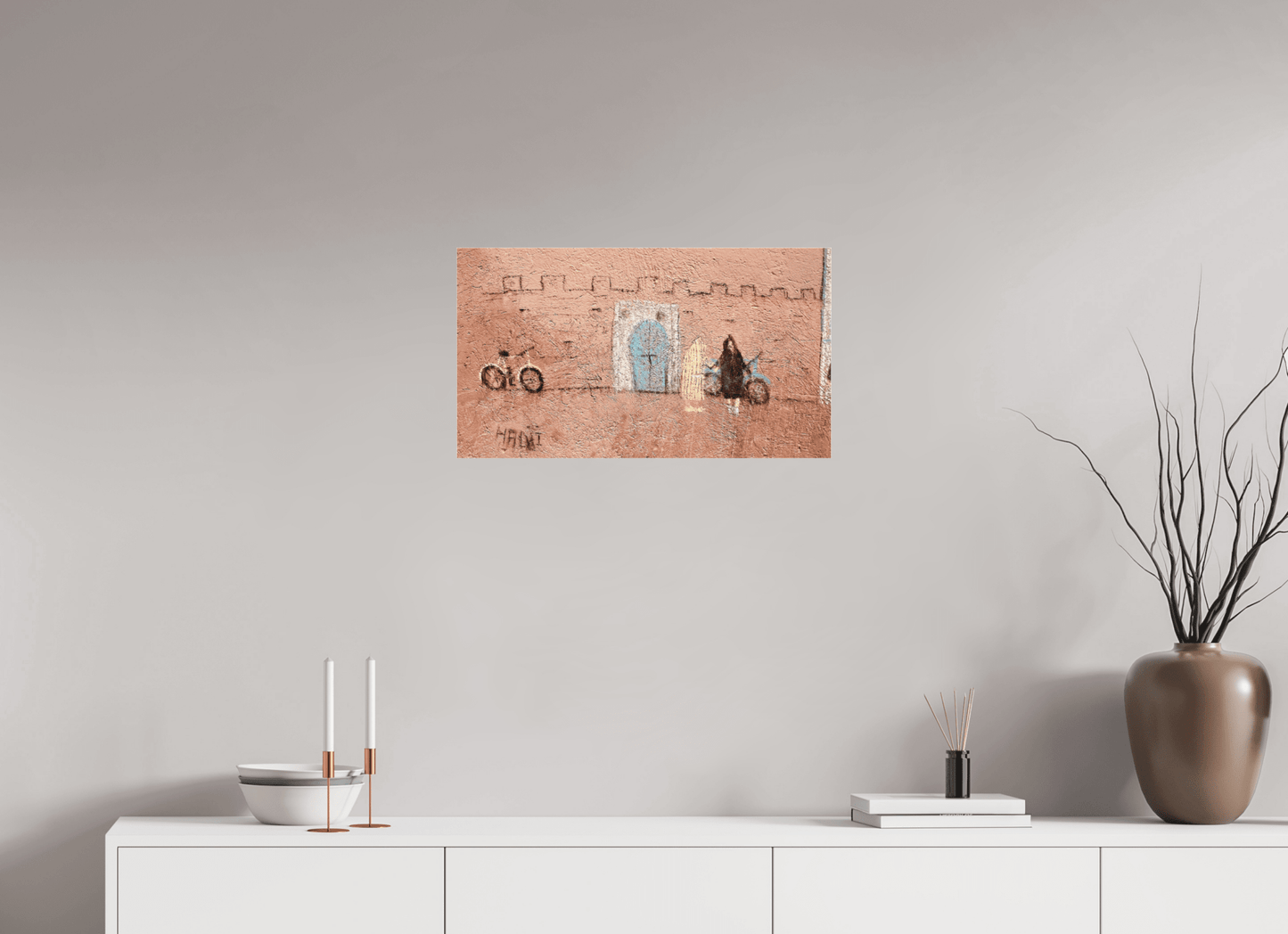 Life in the Medina Vol. 2 - Photo Art Print under Acrylic Glass - Collection "Colors of Marrakech" by J.Schleenbecker - Colors of Marrakech - Photo Art Gallery