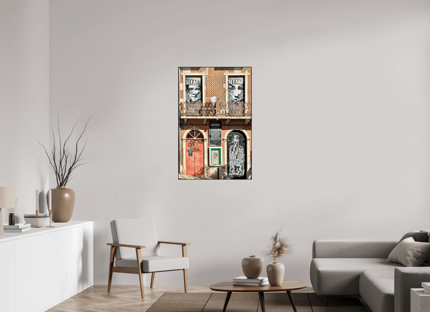 Magic Lisboa Vol. 1 - Collection "Graffiti Street Art Meets Marrakech"; Photo Art Print under Acrylic Glass - Colors of Marrakech - Photo Art Gallery